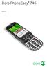 Doro PhoneEasy 745. Italiano