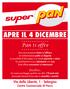 apre il 4 dicembre Pan ti offre