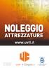 NOLEGGIO ATTREZZATURE. www.uvit.it. e-mail: staffuvit@uvit.it Tel. +39 025516084 Fax +39 0254100448. in partnership con: