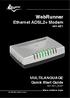 WebRunner Ethernet ADSL2+ Modem A01-AE1