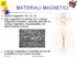 MATERIALI MAGNETICI. Il campo magnetico è prodotto anche da conduttori in cui circola corrente. 15/12/2011 Chimica Applicata 1