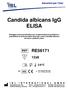 Candida albicans IgG ELISA