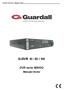 G-DVR 4 I/8 I/16 I Manuale Utente G-DVR 4I / 8I / 16I. DVR serie IBRIDO. Manuale Utente