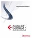 Nuove funzionalità in Cubase 5.5