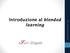 Introduzione al blended learning. ICoN - Italian Culture on the Net