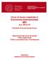 Corso di laurea magistrale in Economia Internazionale MEI a.a. 2014-15
