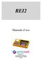REI2. Manuale d uso. Microgate s.r.l. Via Stradivari, 4 Stradivaristr. 39100 BOLZANO - BOZEN ITALY