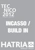TEC NICO 2012 TECHNICAL CATALOGUE INCASSO / BUILD IN