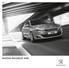 Listino prezzi 05 / 2015 NUOVA PEUGEOT 308