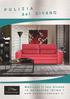del DIVANO Mantieni il tuo divano in splendida forma! www.esclusivodesign.it