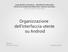 Organizzazione dell'interfaccia utente su Android