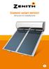 Sistemi solari termici Istruzioni di installazione
