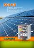 Quadri stringa, fusibili e componenti per impianti fotovoltaici String boxes, fuses and components for photovoltaic application