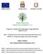 Programma Sviluppo Rurale della Regione Puglia 2007-2013 Fondo F.E.A.S.R