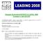 Manuale di istruzioni BSNESS LEASING 2008 Versione 1.1 del 25/11/07
