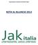 Associazione Culturale Jak Bank Italia NOTA AL BILANCIO 2012