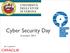 Cyber Security Day. 6 ottobre 2014. Con il supporto di: