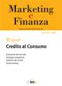 Marketing e Finanza. Report Credito al Consumo. settembre 2008. Evoluzione del mercato Strategie competitive Gestione del rischio Social lending