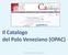 Il Catalogo del Polo Veneziano (OPAC)