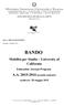 Ministero Istruzione Università e Ricerca Dipartimento per l Università, l Alta Formazione Artistica, Musicale e Coreutica e per la Ricerca