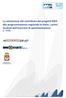 La valutazione del contributo dei progetti MED alla programmazione regionale in Italia: i primi risultati dell esercizio di sperimentazione