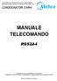 MANUALE TELECOMANDO RG52A4