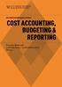 COST ACCOUNTING, BUDGETING & REPORTING
