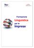 Formazione. Linguistica. per le Imprese