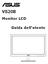 VS208. Monitor LCD. Guida dell'utente