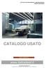 CATALOGO USATO USATO GARANTITO. www.italtradesrl.it