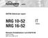 GESTRA Sistemi per vapore NRG 10-52 NRG 16-52. Italiano. Manuale d'installazione e uso 819279-00. Sonda di livello NRG 10-52, NRG 16-52