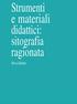 Strumenti e materiali didattici: sitografia ragionata. Silvia Balabio