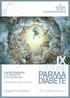 PARMA DIABETE EDIZIONE. Programma definitivo. 20-22 Settembre 2012 CENTRO CONGRESSI S. ELISABETTA CAMPUS UNIVERSITARIO