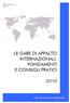 LE GARE DI APPALTO INTERNAZIONALI: FONDAMENTI E CONSIGLI PRATICI