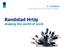 Randstad HrUp shaping the world of work