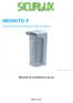 MOSKITO-F. Sensore infrarosso omnidirezionale da esterno. Manuale di installazione ed uso. Made in Italy 14.05-M2.0-H1.0-F1.0