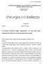 CONSENSO INFORMATO ALL INTERVENTO CHIRURGICO DI LIFTING CERVICO-FACCIALE
