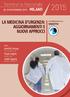 SEMINARIO NAZIONALE SCIVAC LA MEDICINA D URGENZA: AGGIORNAMENTI E NUOVI APPROCCI 28-29 NOVEMBRE 2015 MILANO