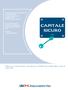 Offerta pubblica di sottoscrizione di CAPITALE SICURO prodotto finanziario di capitalizzazione (Codice Prodotto CF900)