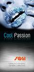 Cool Passion CATALOGO GENERALE GENERAL CATALOGUE