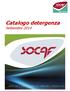 Catalogo detergenza Settembre 2014