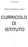 CURRICOLO DI ISTITUTO