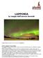 LAPPONIA La magia dell aurora boreale