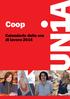 Coop. Calendario delle ore di lavoro 2014