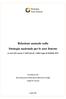 Relazione annuale sulla Strategia nazionale per le aree Interne