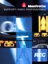 SUPPORTI VIDEO PROFESSIONALI