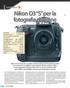 Nikon D3 S per la fotografia d azione