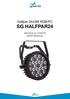 Halfpar 24x3W RGB/FC SG HALFPAR24 MANUALE UTENTE USER MANUAL