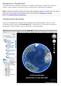 Navigazione in Google Earth. Visualizzazione del pianeta