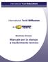 International Textil Education. Machinery Division. Manuale per la stampa a trasferimento termico